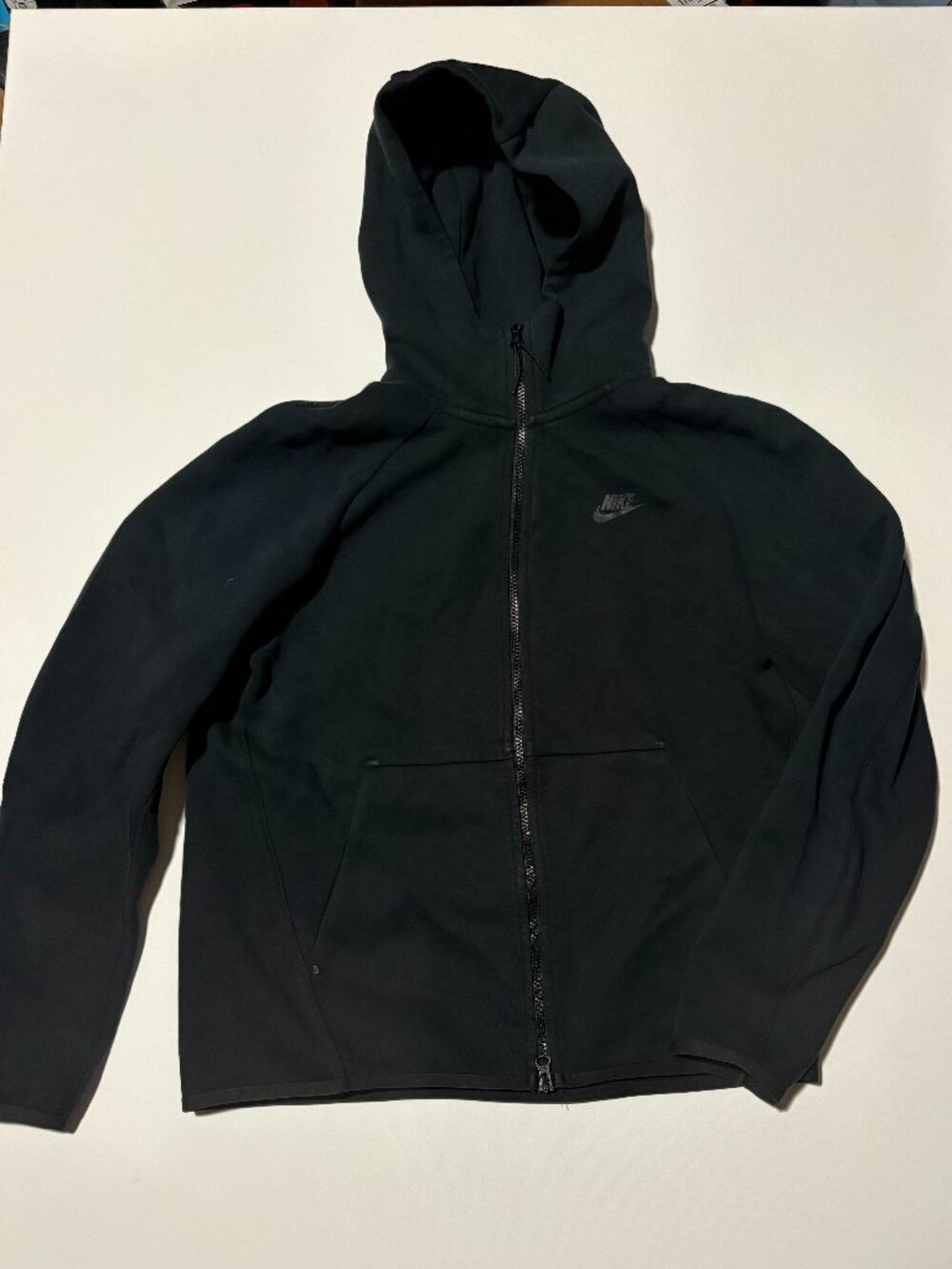 Nike Tech Fleece Full Zip Hoodie Men’s M Black 928483-010